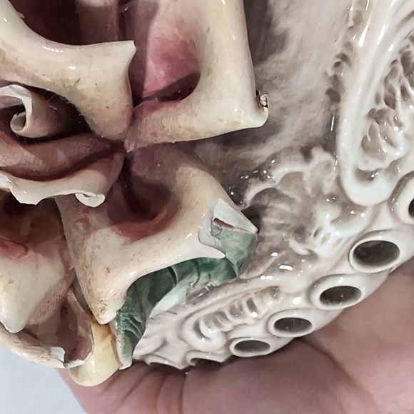 LARGE VINTAGE CAPODIMONTE PORCELAIN SOUP TUREEN BEAUTIFUL - Picture 12 of 16